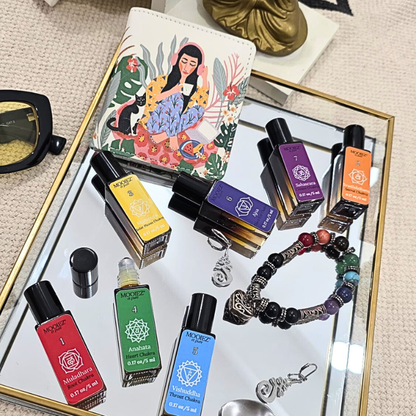 7 Chakra Roll-On Set – Complete Ritual Collection