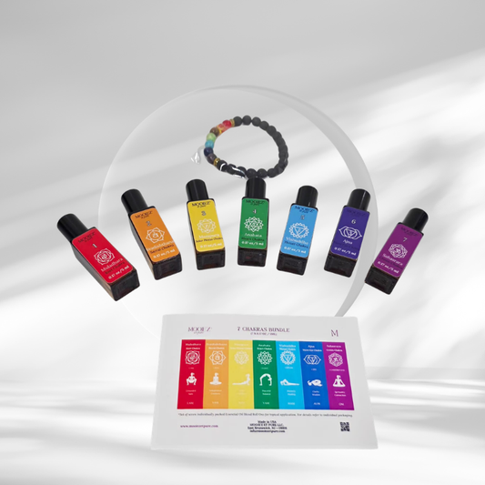 7 Chakra Roll-On Set – Complete Ritual Collection