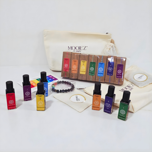 7 Chakra Roll-On Set – Complete Ritual Collection