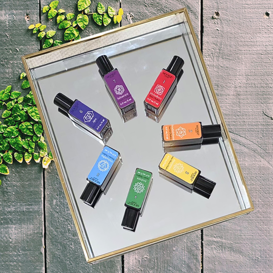 7 Chakra Roll-On Set – Complete Ritual Collection