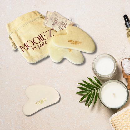 GUA-SHA - Natural Stone Face Massage Tool