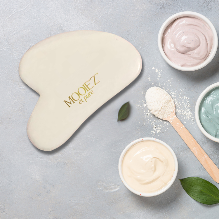 GUA-SHA - Natural Stone Face Massage Tool